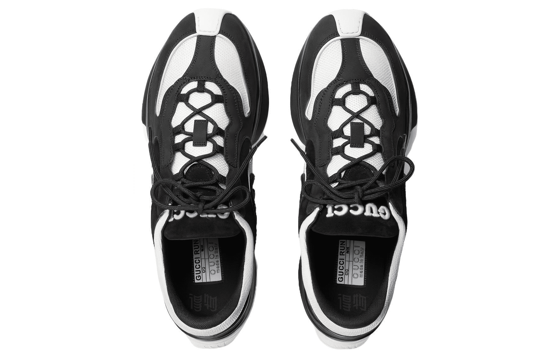 Кроссовки GUCCI RUN Black - изображение 4