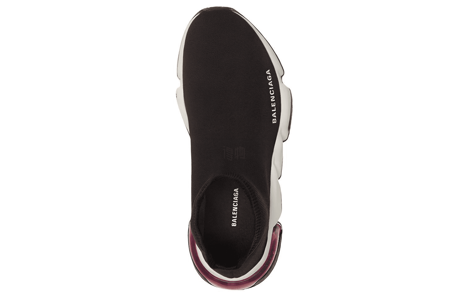 Кроссовки Balenciaga Speed Clear Sole Black Pink - изображение 3