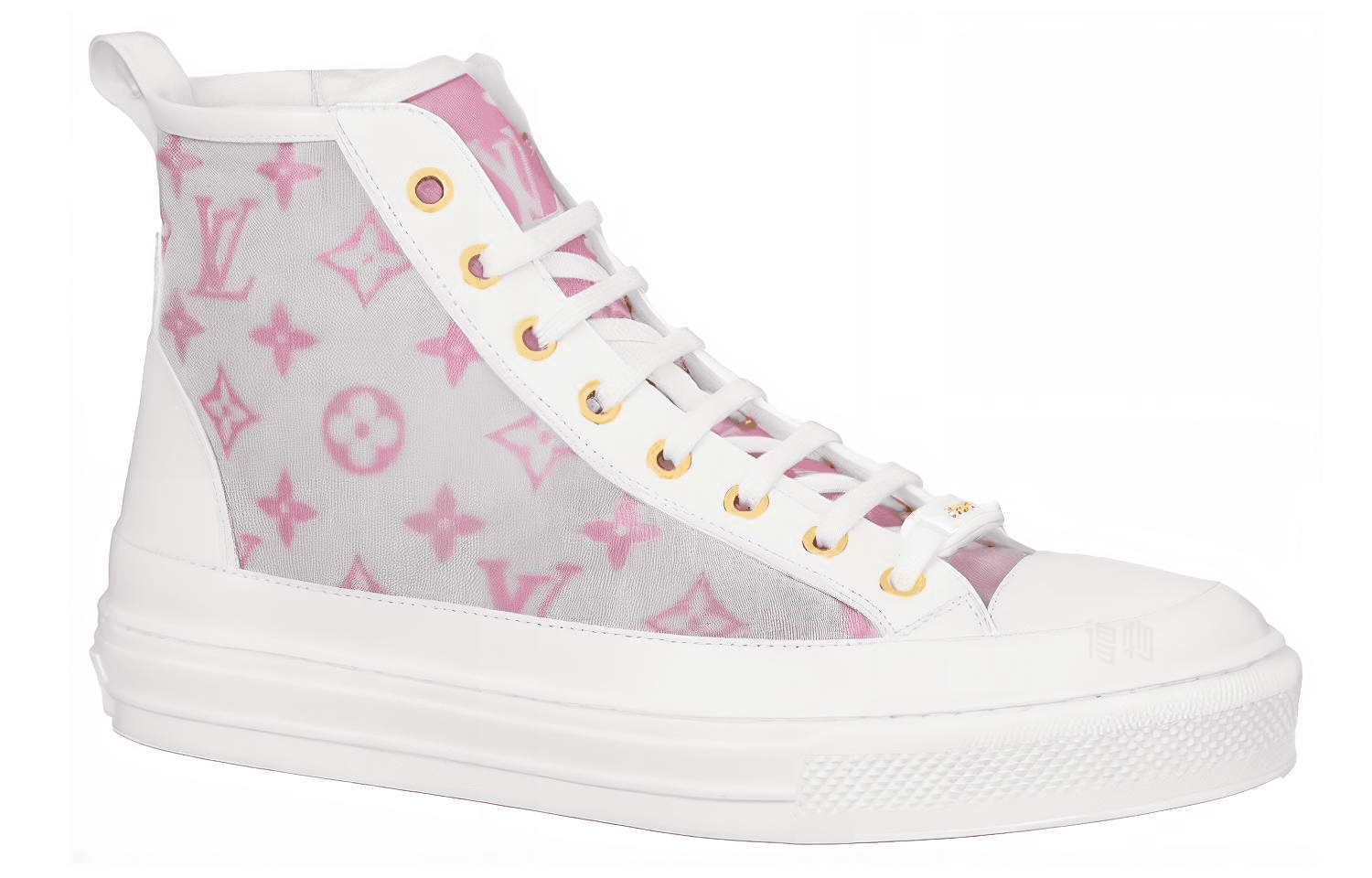 Кроссовки Louis Vuitton Stellar White Grey Pink - изображение 2