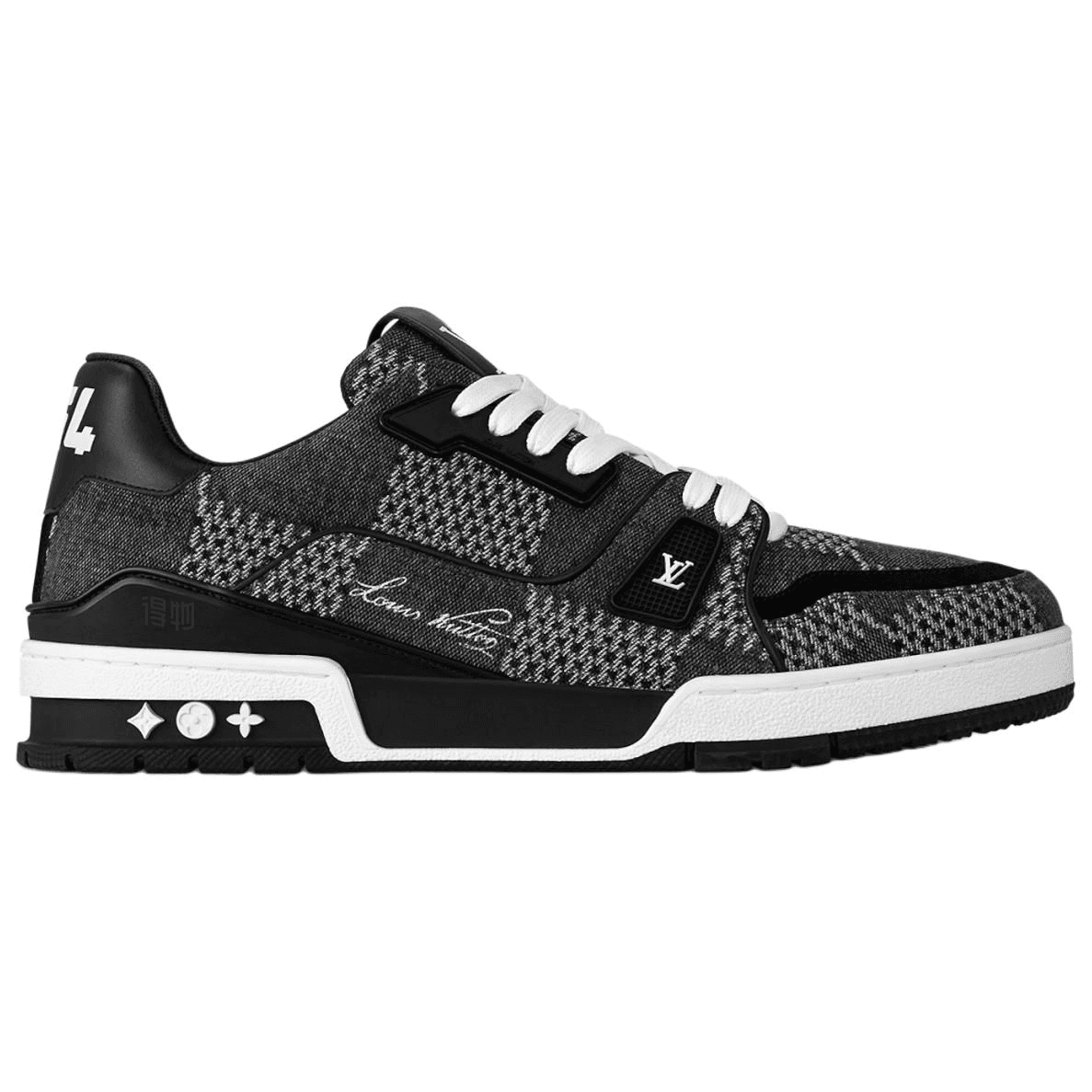 Кроссовки Louis Vuitton Trainer Black - изображение 2