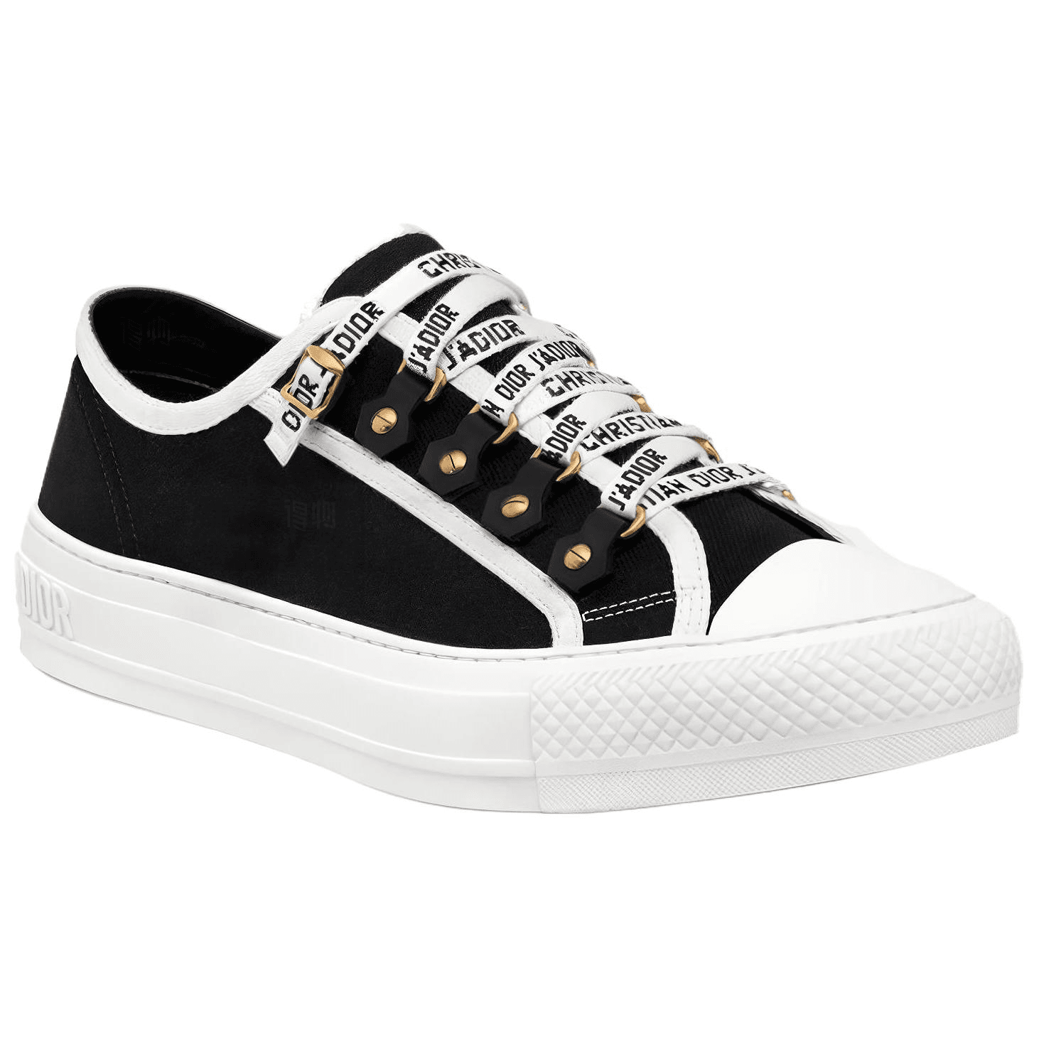 Кеды Dior Canvas Low-Top Black - изображение 3