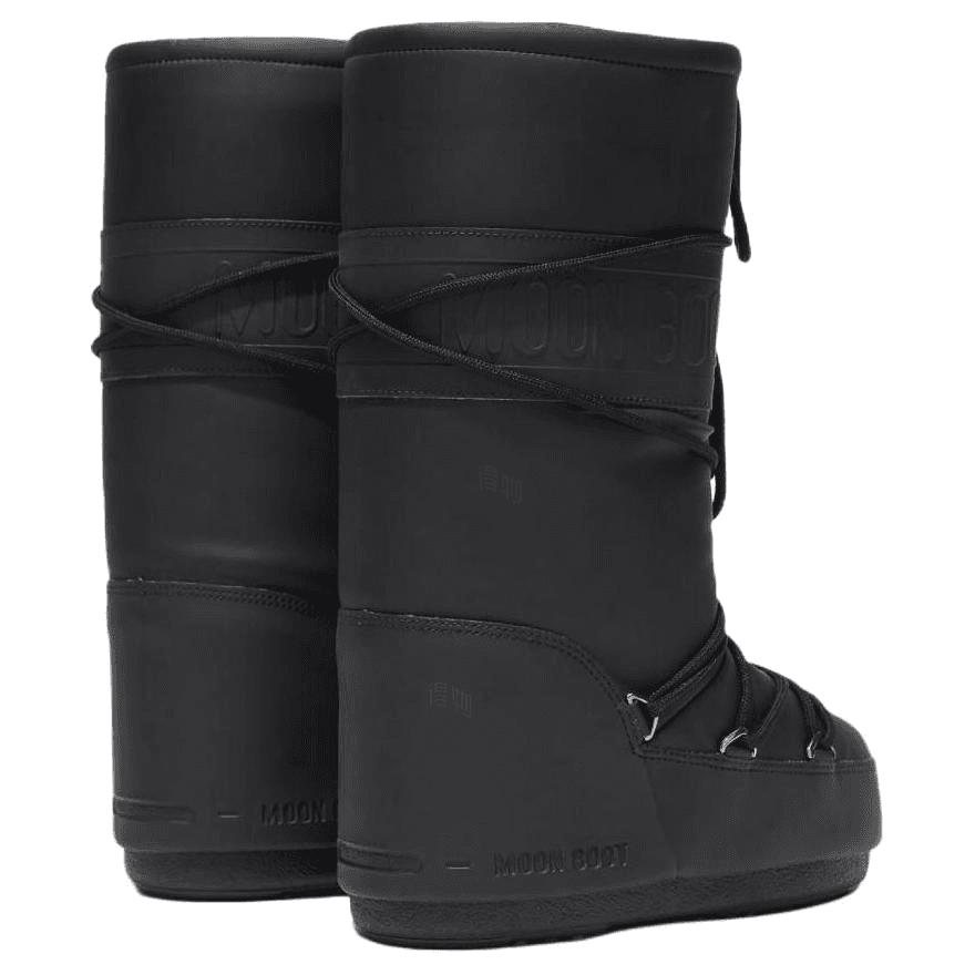 Ботинки Moon Boot High Lace-Up Black - изображение 3