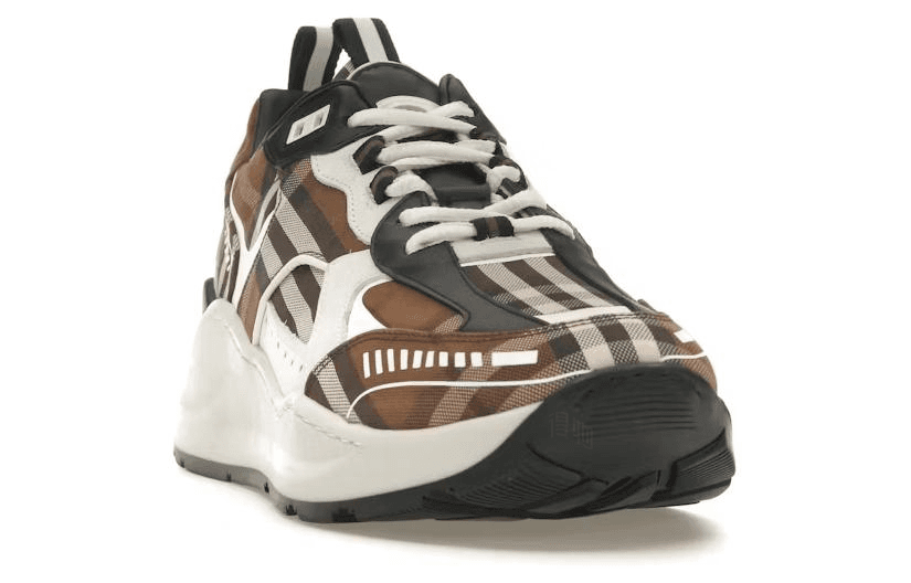Кроссовки Burberry Vintage Check Low Sneakers Brown - изображение 3