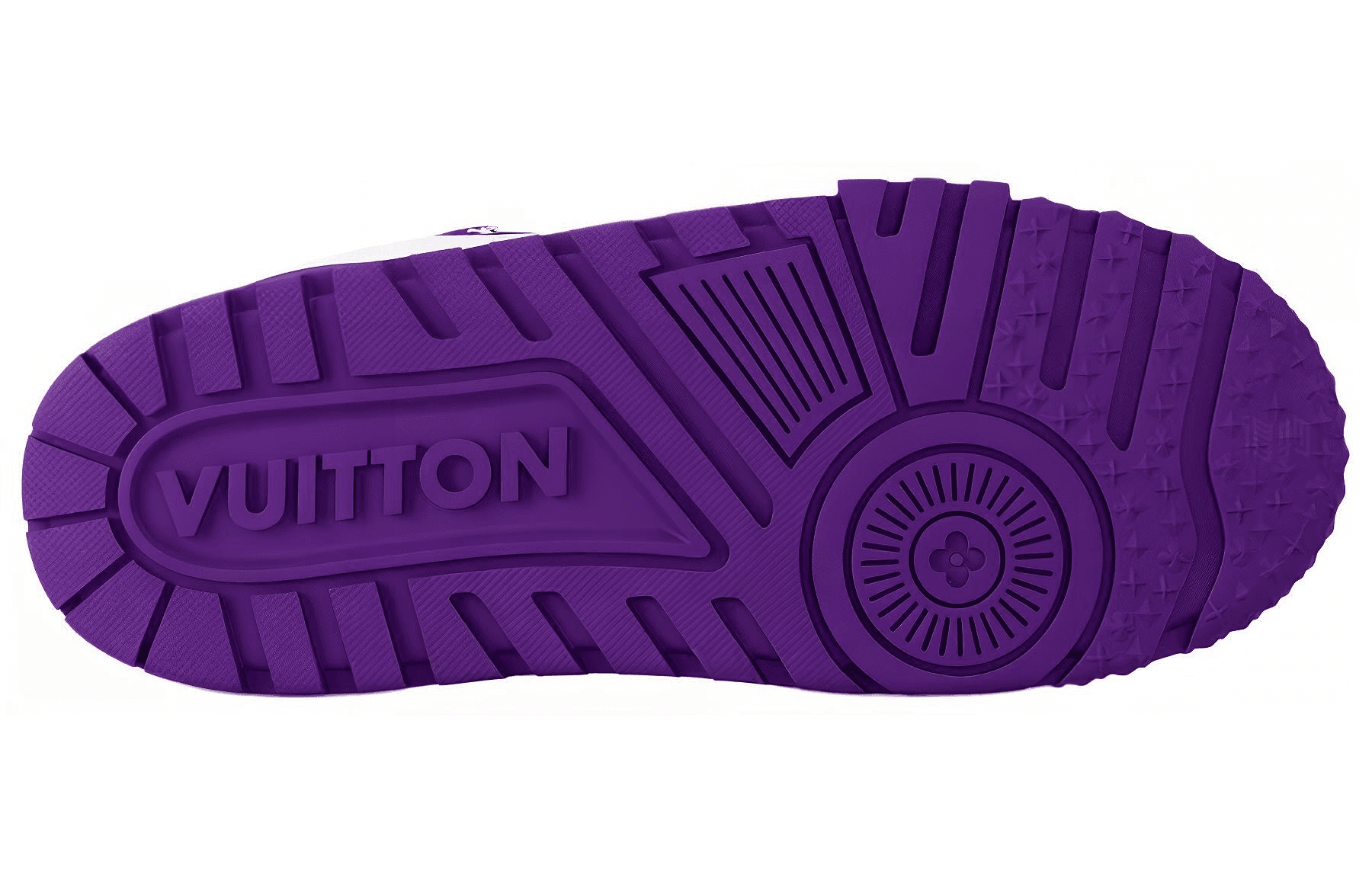 Кроссовки Louis Vuitton Trainer Maxi White Purple - изображение 6