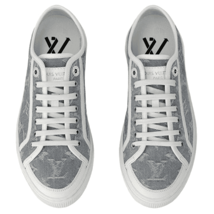 Кеды Louis Vuitton Lagoon Canvas Sneakers Gray - изображение 4