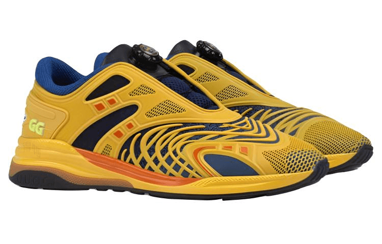 Кроссовки Gucci Ultrapace R Yellow - изображение 3