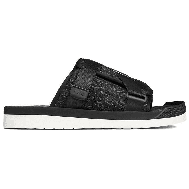 Сандалии Dior Alpha Slides Black - изображение 2