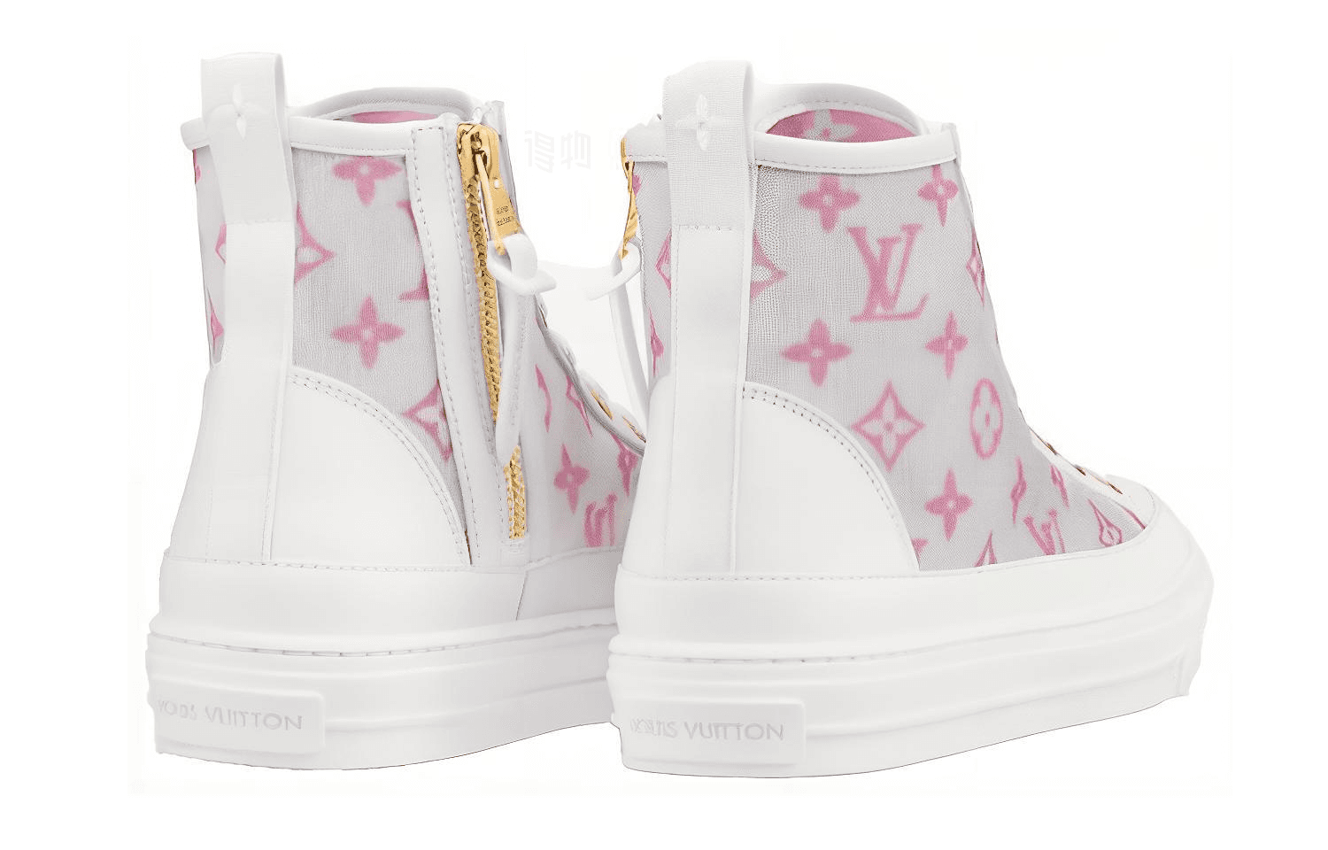Кроссовки Louis Vuitton Stellar White Grey Pink - изображение 4