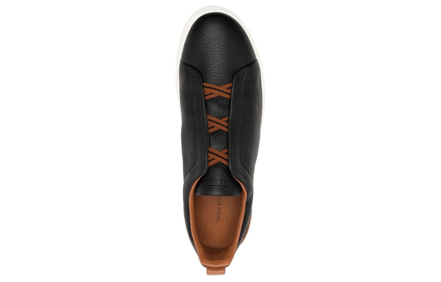 Кроссовки Zegna Triple Stitch Black - изображение 4