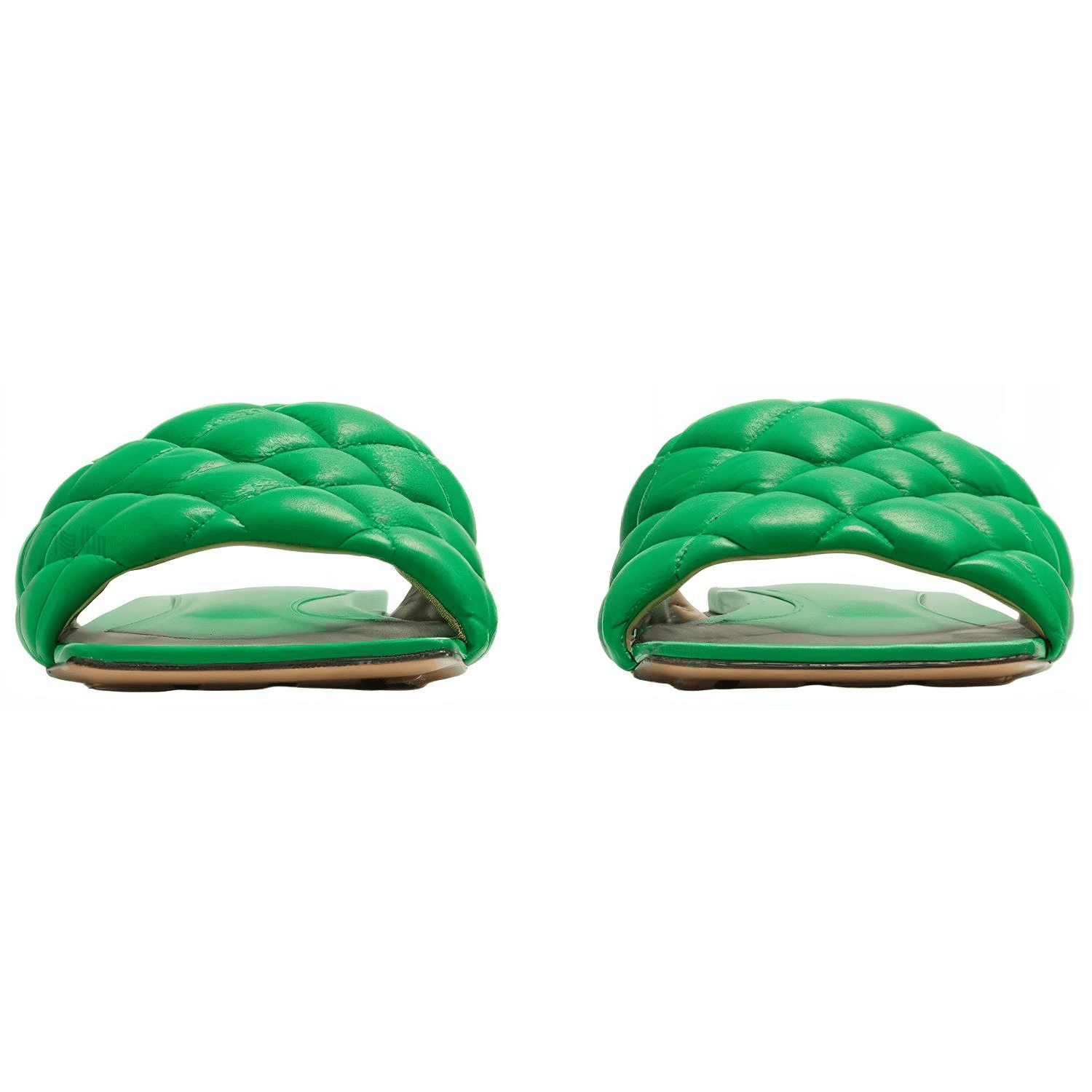 Сандалии Bottega Veneta Padded Slides Green - изображение 4