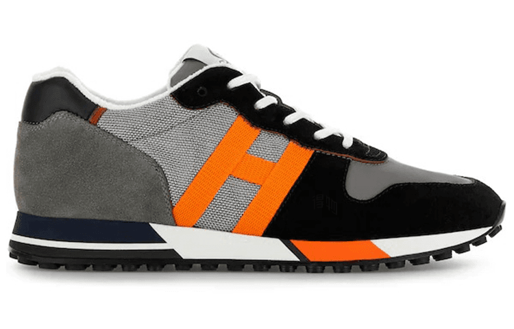 Кроссовки Hogan H383 Black Grey - изображение 2