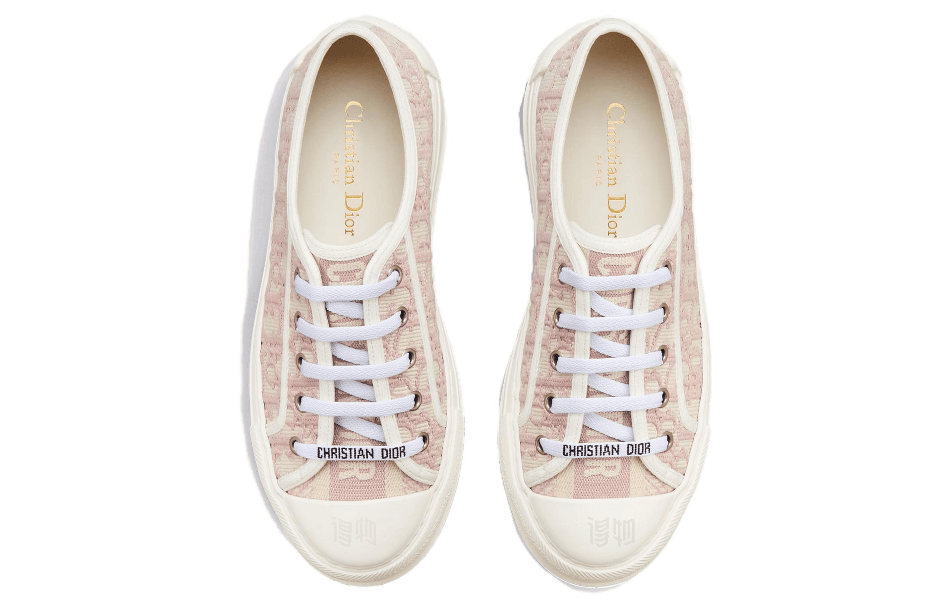 Кеды Dior Walk'n'Dior Oblique Pink - изображение 4