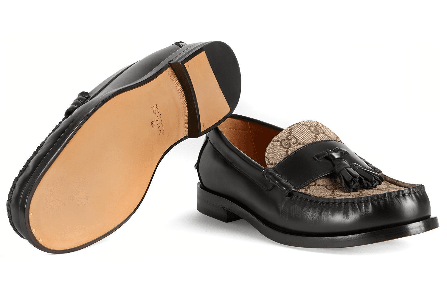 Лоферы Gucci GG Loafer Black - изображение 5