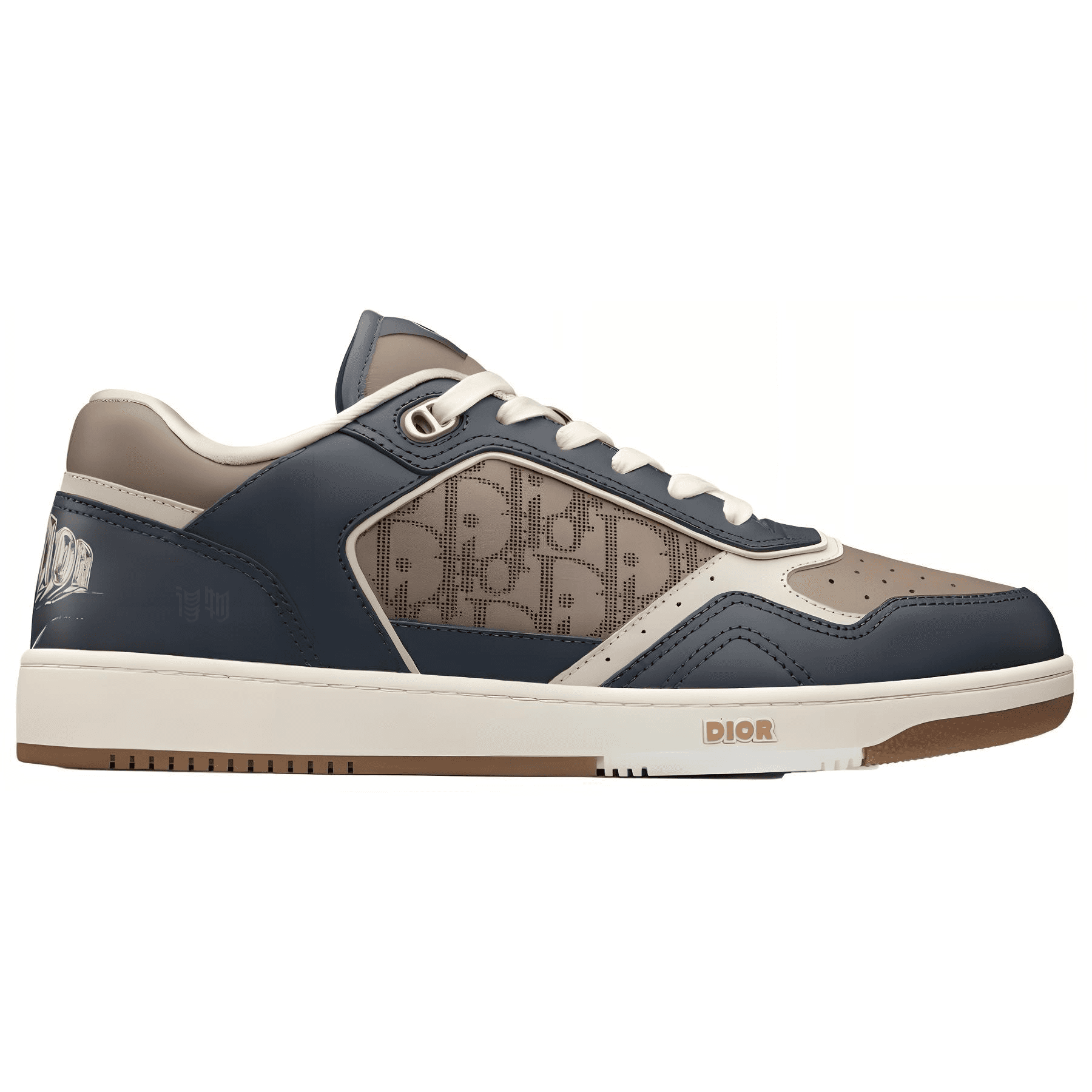 Кроссовки Dior B27 Low Grey Brown - изображение 2