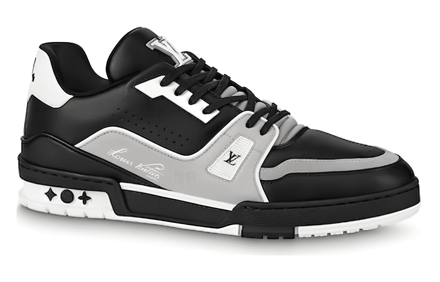 Кроссовки LOUIS VUITTON Trainer Black - изображение 2