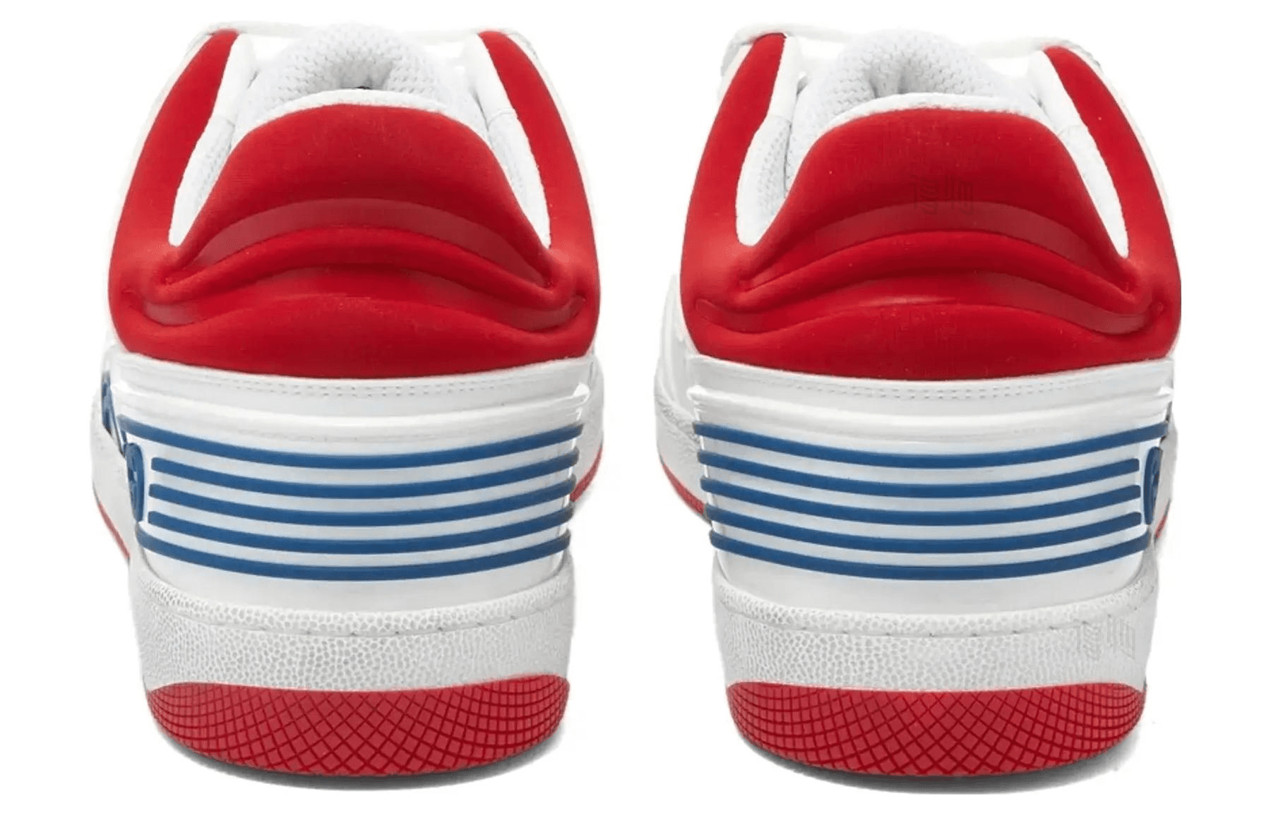 Кроссовки Gucci Basket White Red - изображение 5