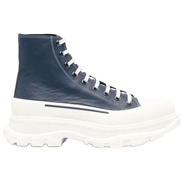 Ботинки Alexander McQueen Tread Slick Blue - изображение 2