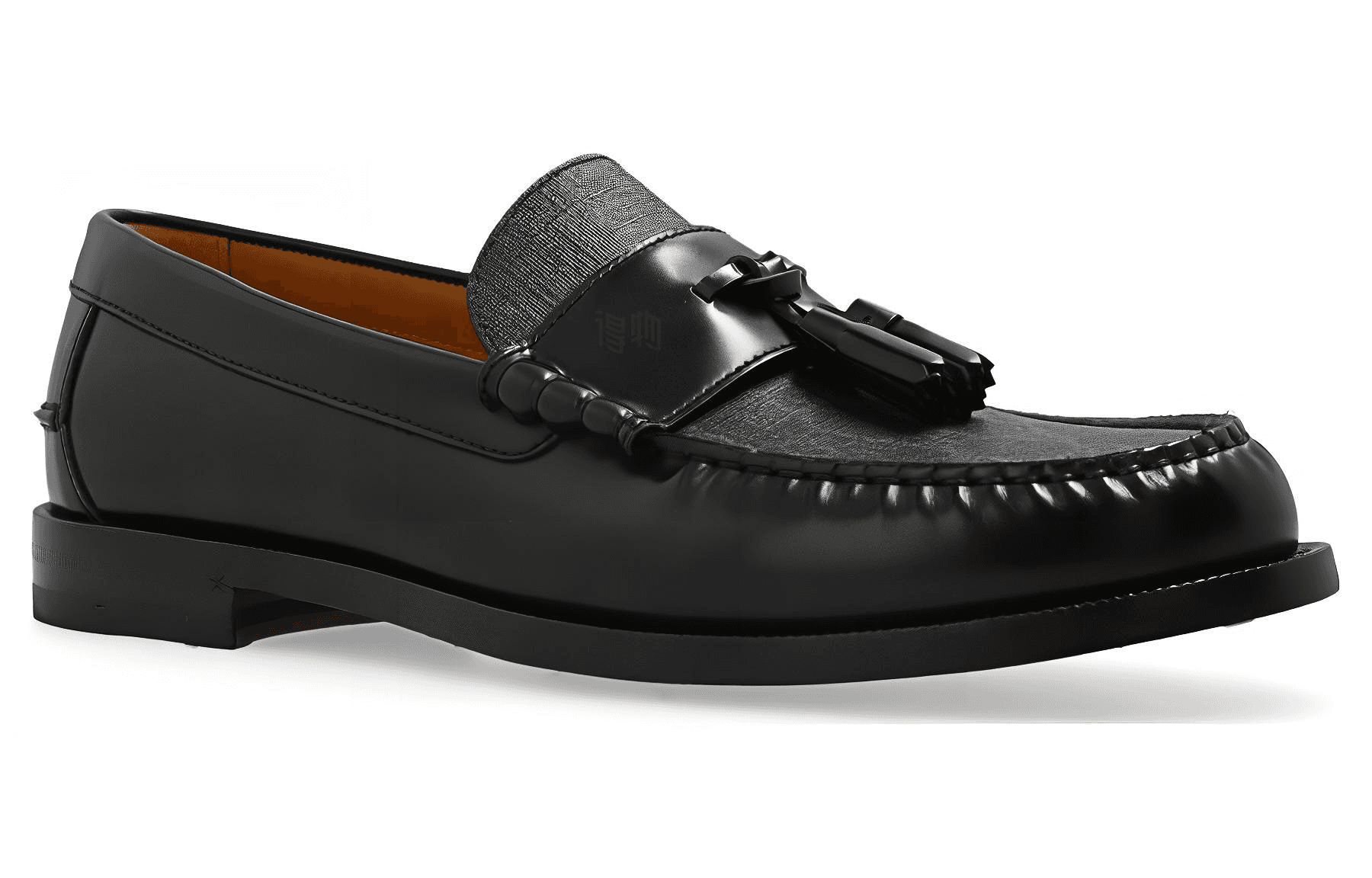 Лоферы Gucci Leather Loafers Black - изображение 3