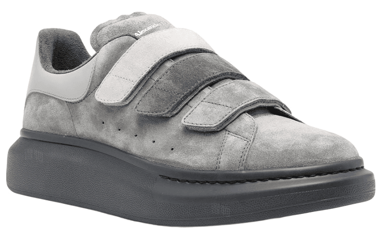 Кроссовки Alexander McQueen Low Top Velcro Grey - изображение 2
