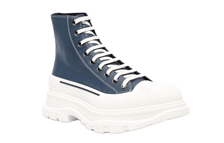 Ботинки Alexander McQueen Tread Slick Blue - изображение 3