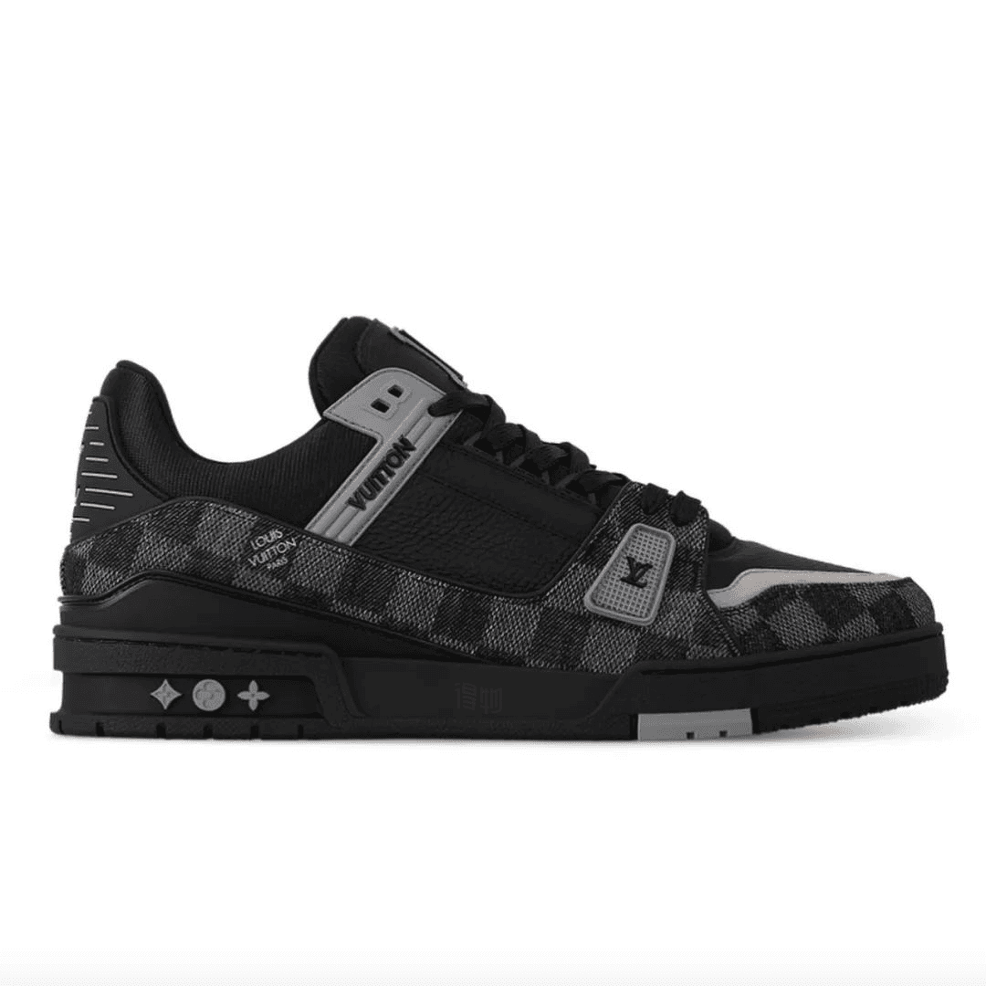 Кроссовки LOUIS VUITTON Trainer Black - изображение 2