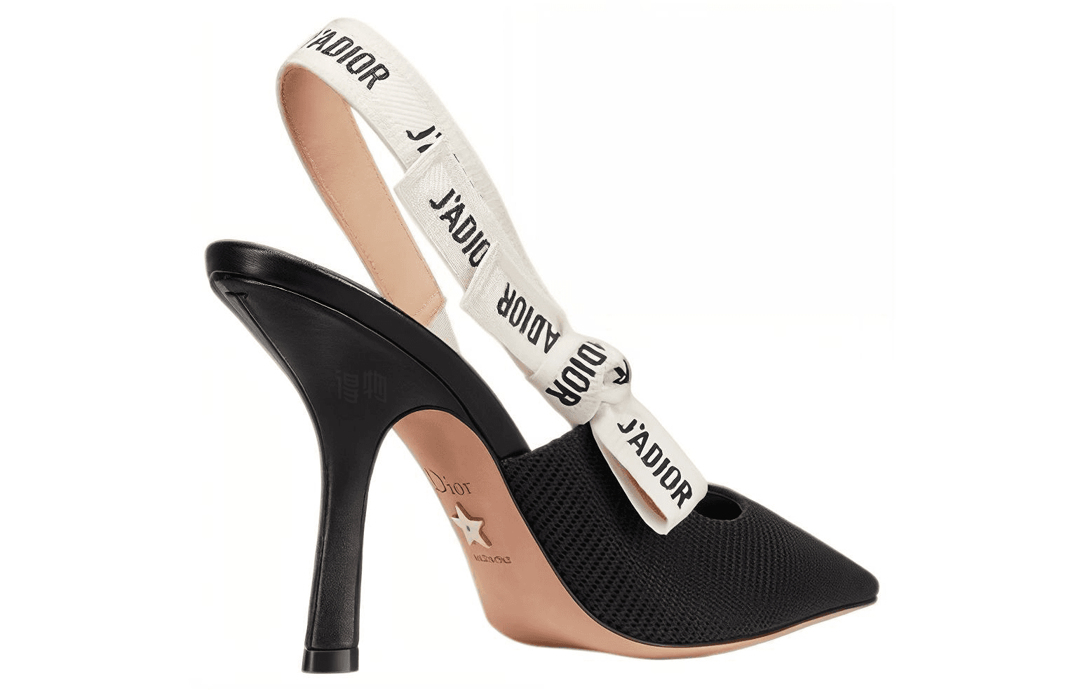 Туфли DIOR J'Adior Pointed Lace Heel Black - изображение 3