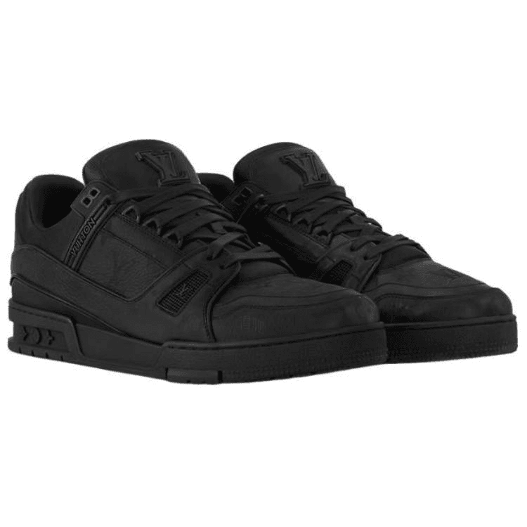 Кроссовки LOUIS VUITTON Trainer Black - изображение 3