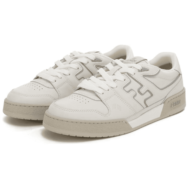 Кроссовки Fendi Low-Top Sneakers White - изображение 4