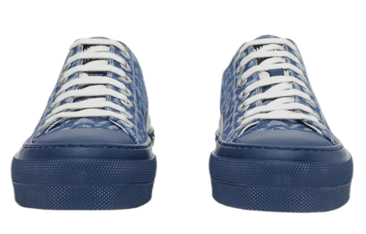 Кеды Burberry Denim Blue Sneakers - изображение 3