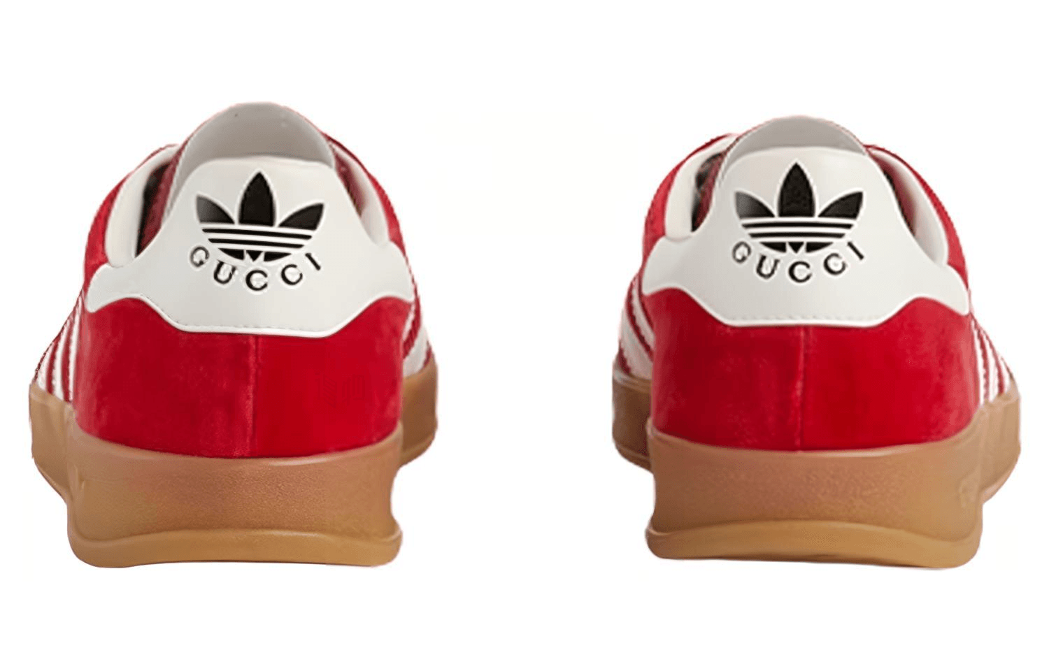 Кроссовки adidas x Gucci Gazelle Red - изображение 4