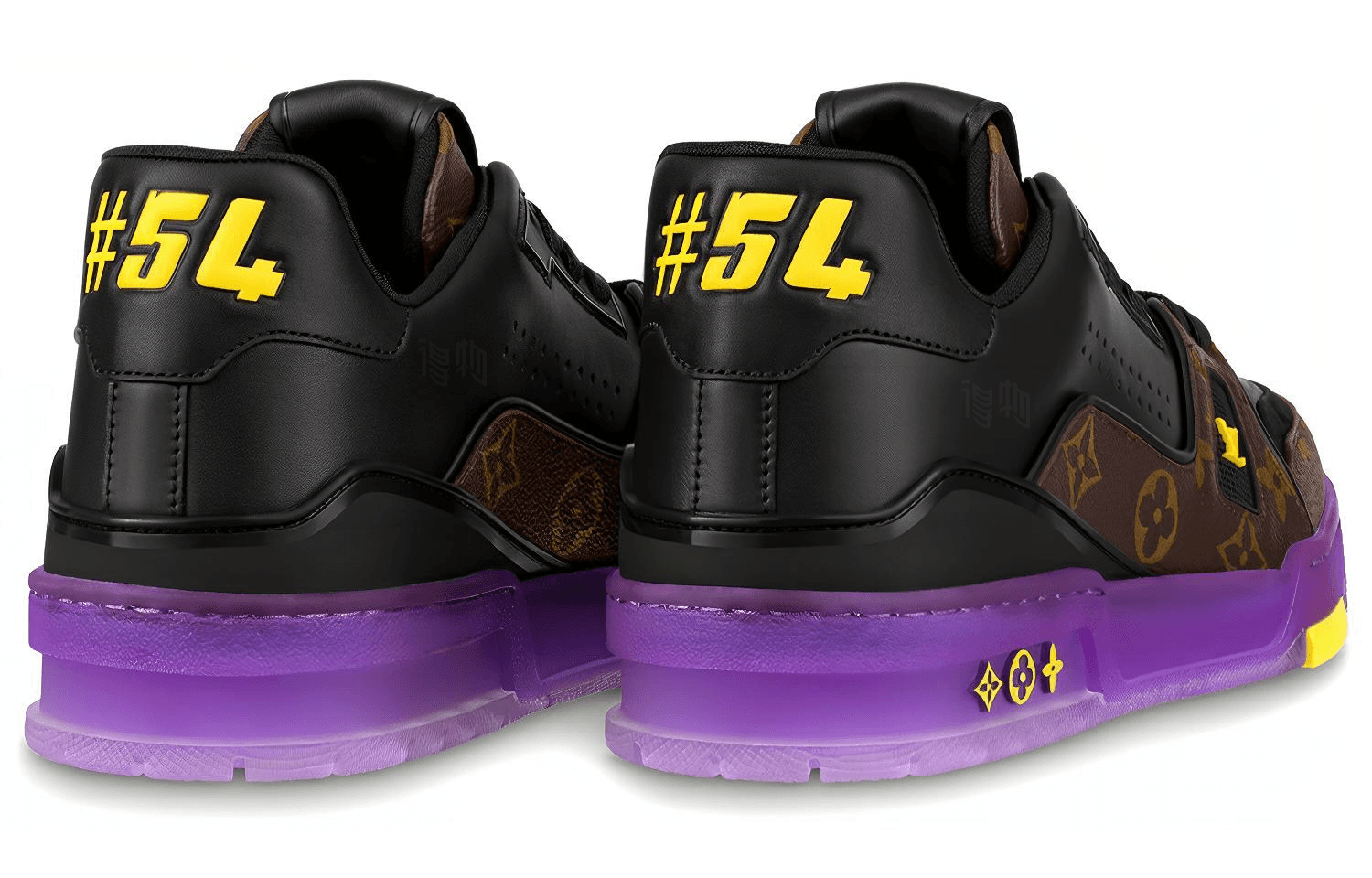 Кроссовки Louis Vuitton Trainer Lakers Colorway - изображение 3