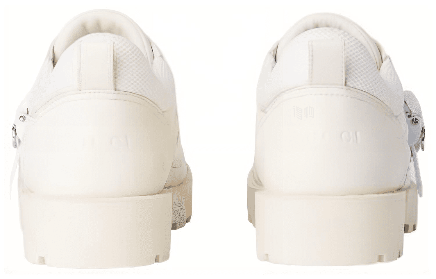 Кроссовки Gucci Leather Low-Top Sneakers White - изображение 4