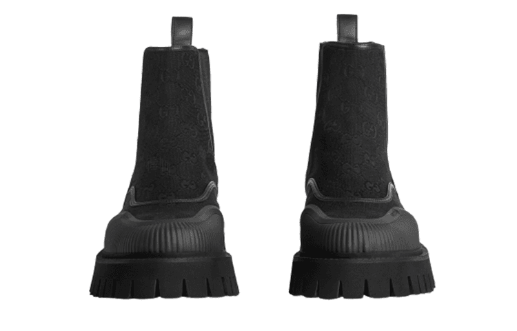 Ботинки челси Gucci Chelsea Boots Black - изображение 4