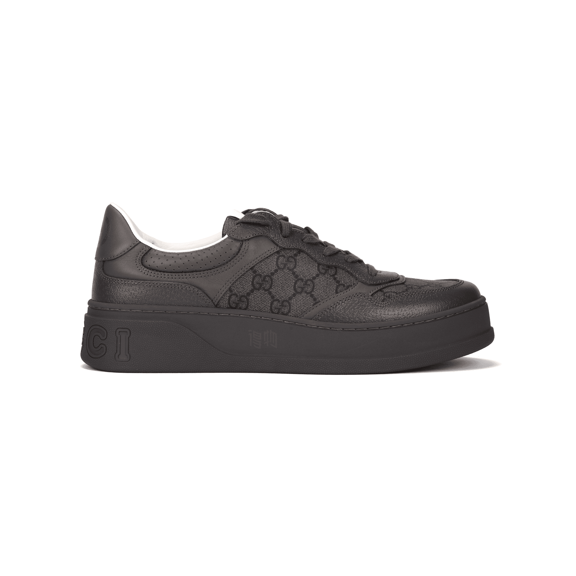 Кроссовки Gucci Chunky B Low Top Sneakers Grey Black - изображение 2
