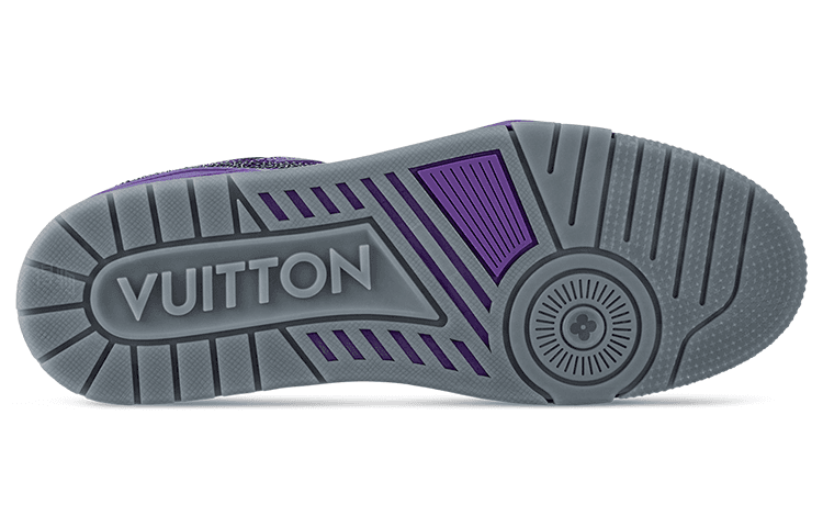 Кроссовки LOUIS VUITTON Trainer Low Purple - изображение 5
