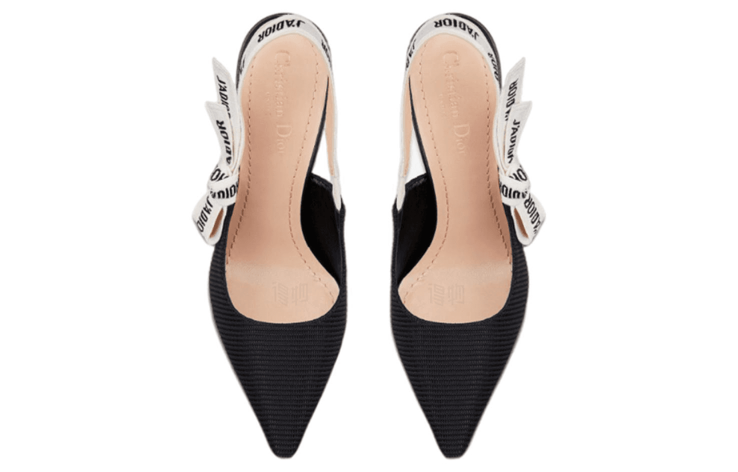 Туфли DIOR J'Adior Pointed Lace Heel Black - изображение 5
