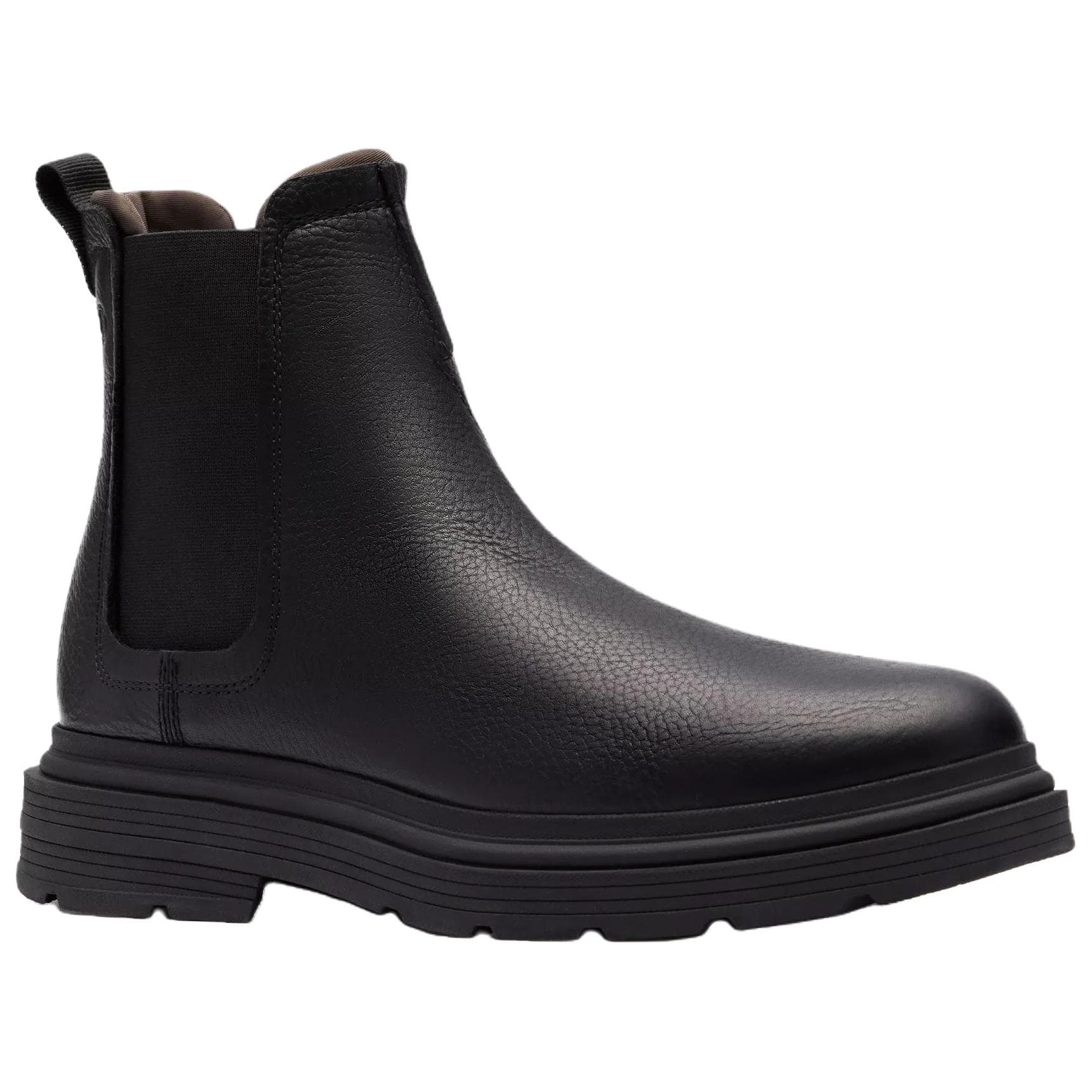 Ботинки челси Clarks Badbury Easy кожа Chelsea мужские черные - изображение 3