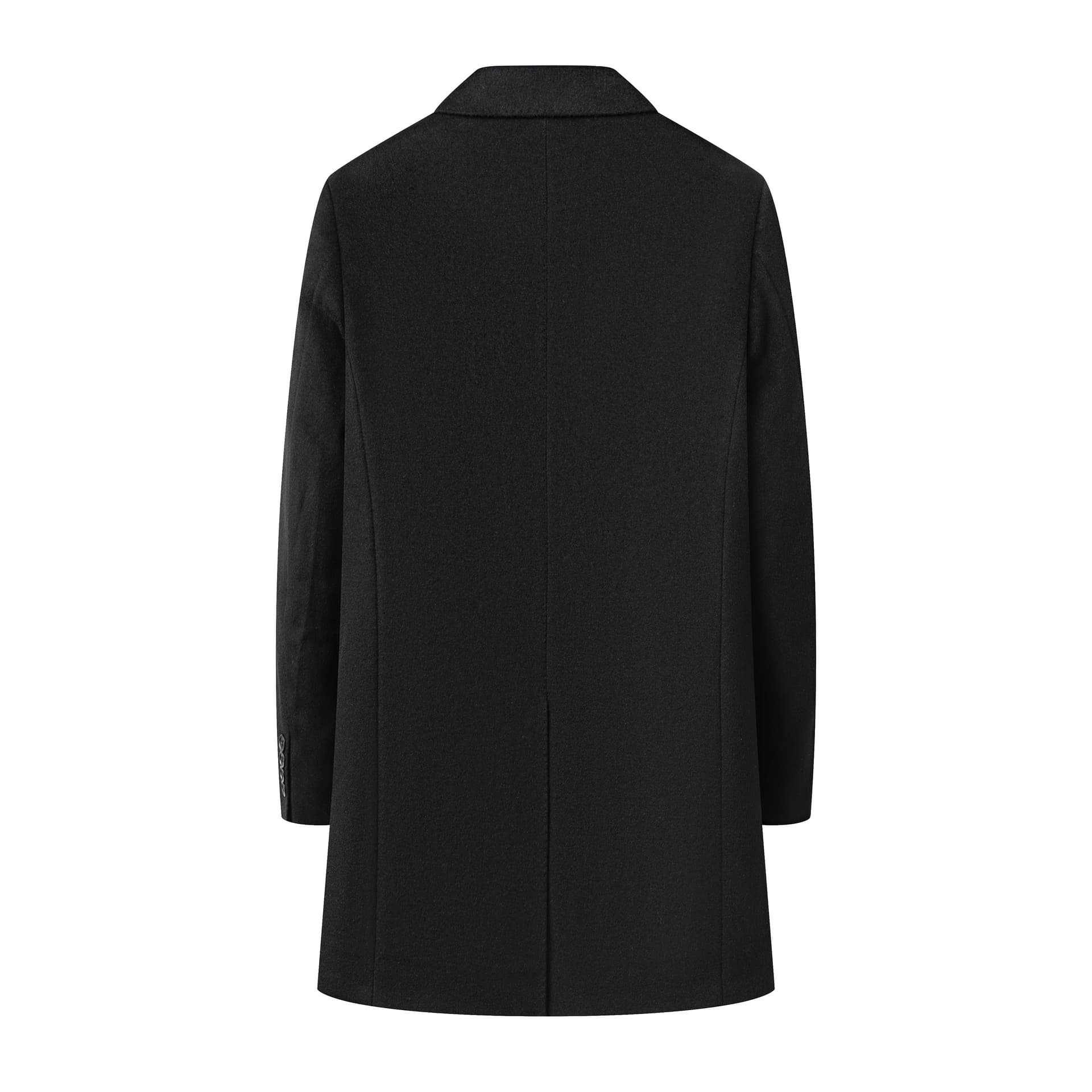 Пальто PIERRE CARDIN Черное Мужское Пальто - изображение 2