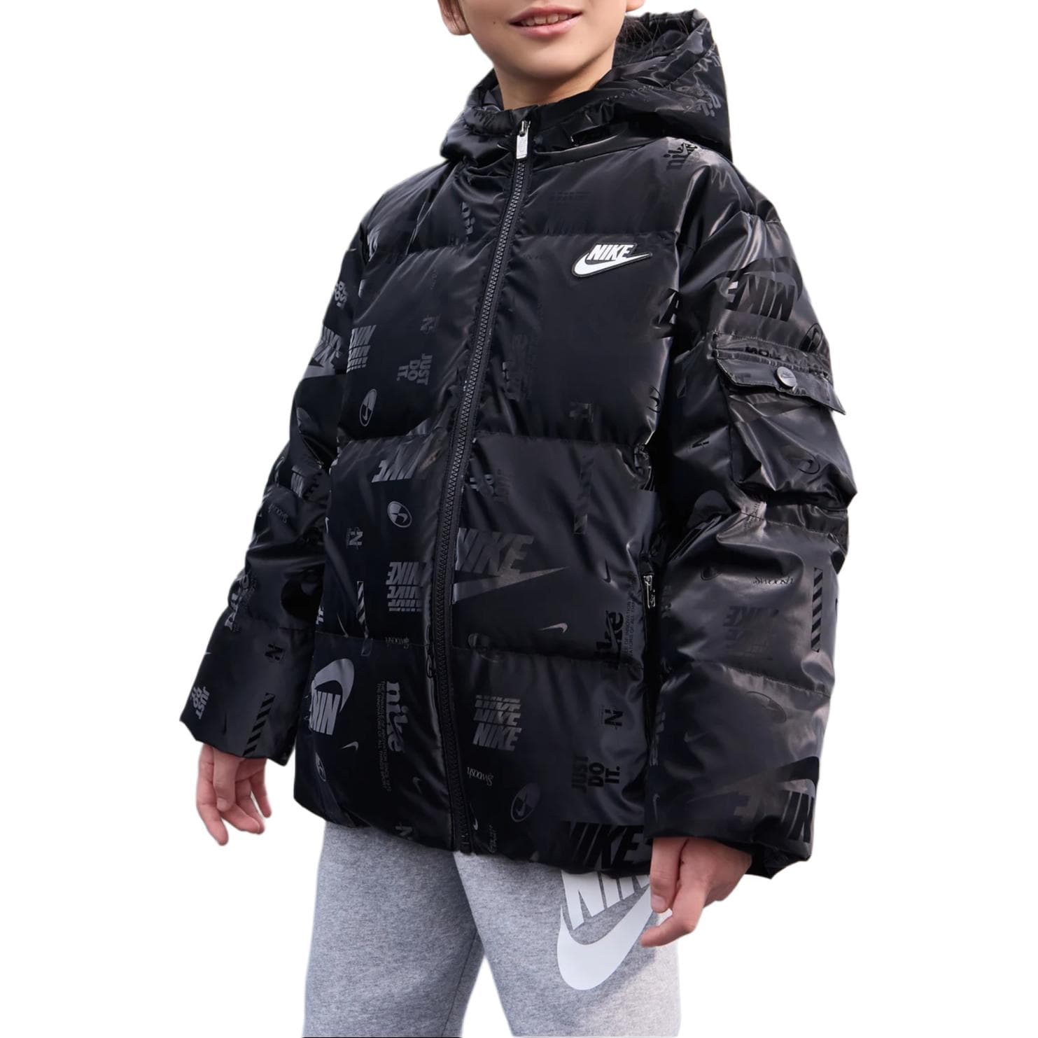 Nike DNA Пуховик Подростки Черный - изображение 4