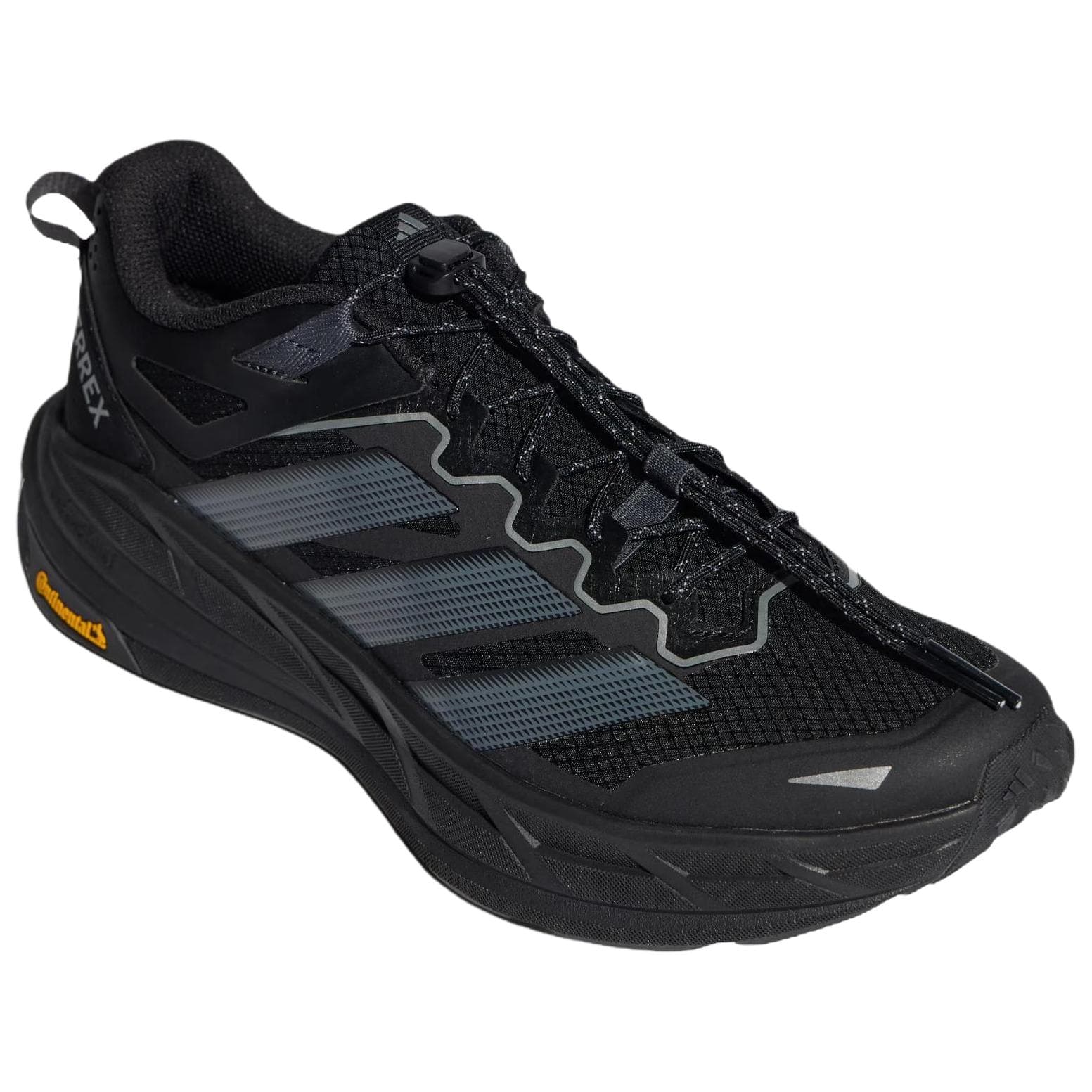 Кроссовки Adidas FREE HIKER Противоскользящая Отскок Низкий Топ Походная обувь Унисекс Черный - изображение 4