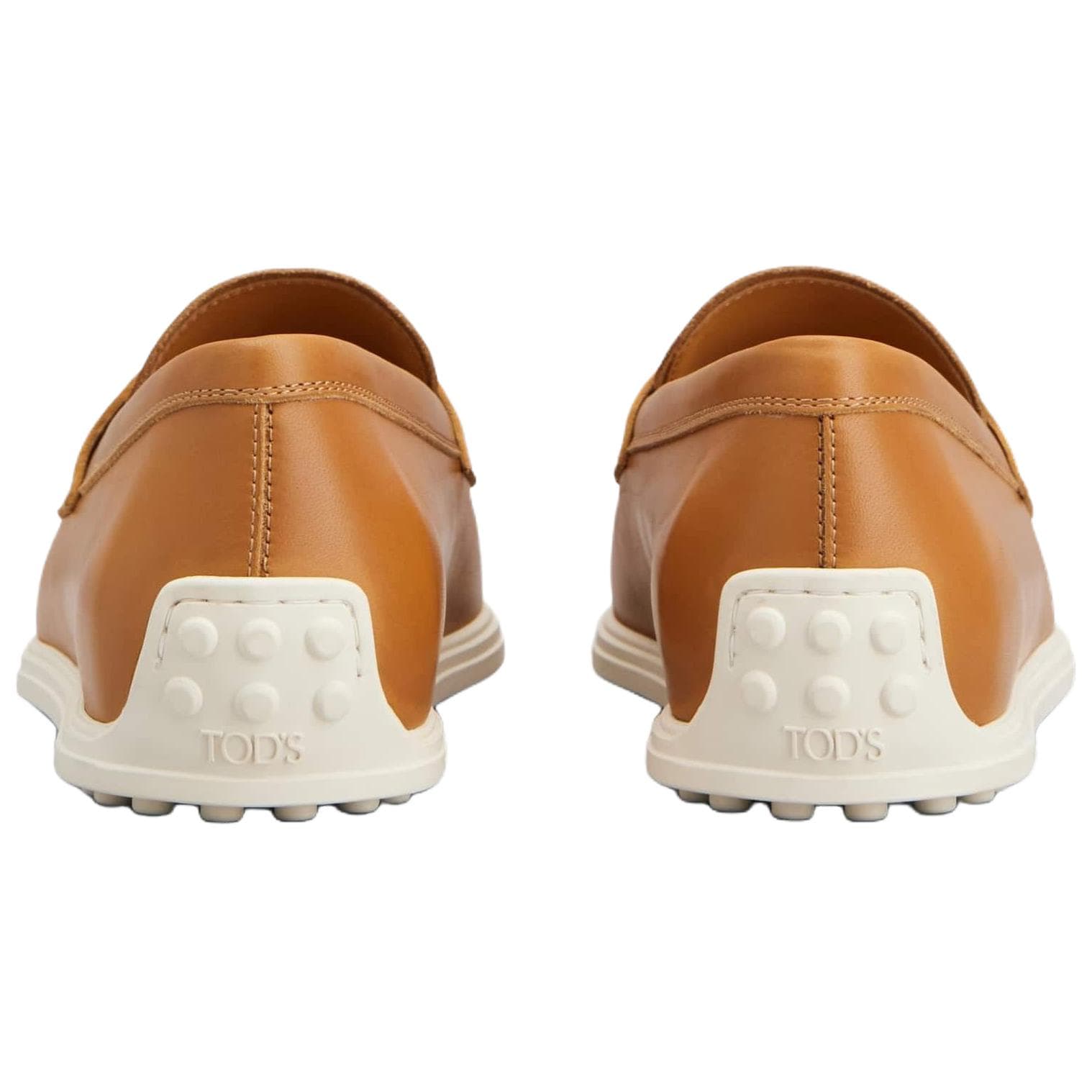 TOD'S Кожа Gommino Loafers Женские Коричневый - изображение 4