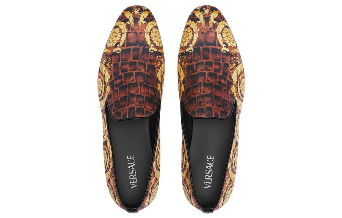 Ботинки VERSACE Baroccodile 1.8cm - изображение 4