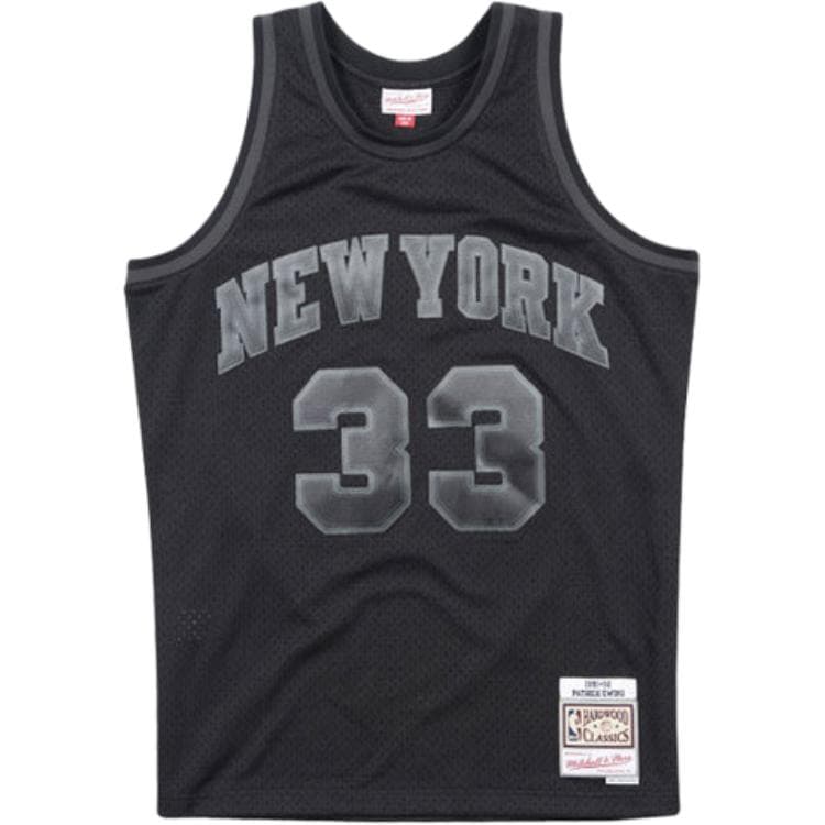 Баскетбольная майка Mitchell & Ness NBA 1991-92 Knicks Ewing 33 Black - изображение 1