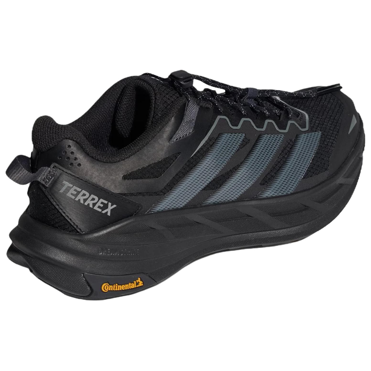 Кроссовки Adidas FREE HIKER Противоскользящая Отскок Низкий Топ Походная обувь Унисекс Черный - изображение 3