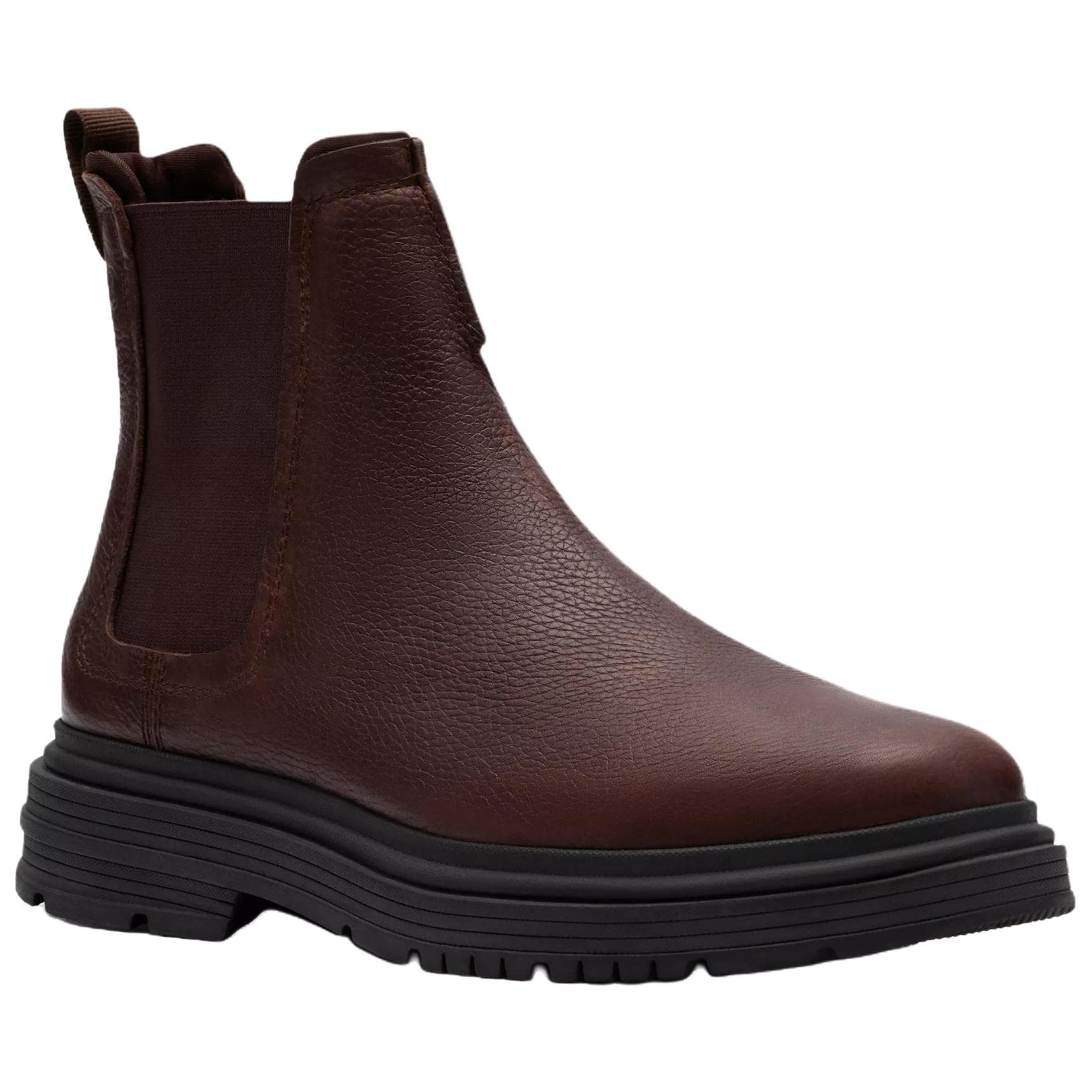 Ботинки челси Clarks Badbury Easy Chelsea Мужской Темно-Коричневый - изображение 3