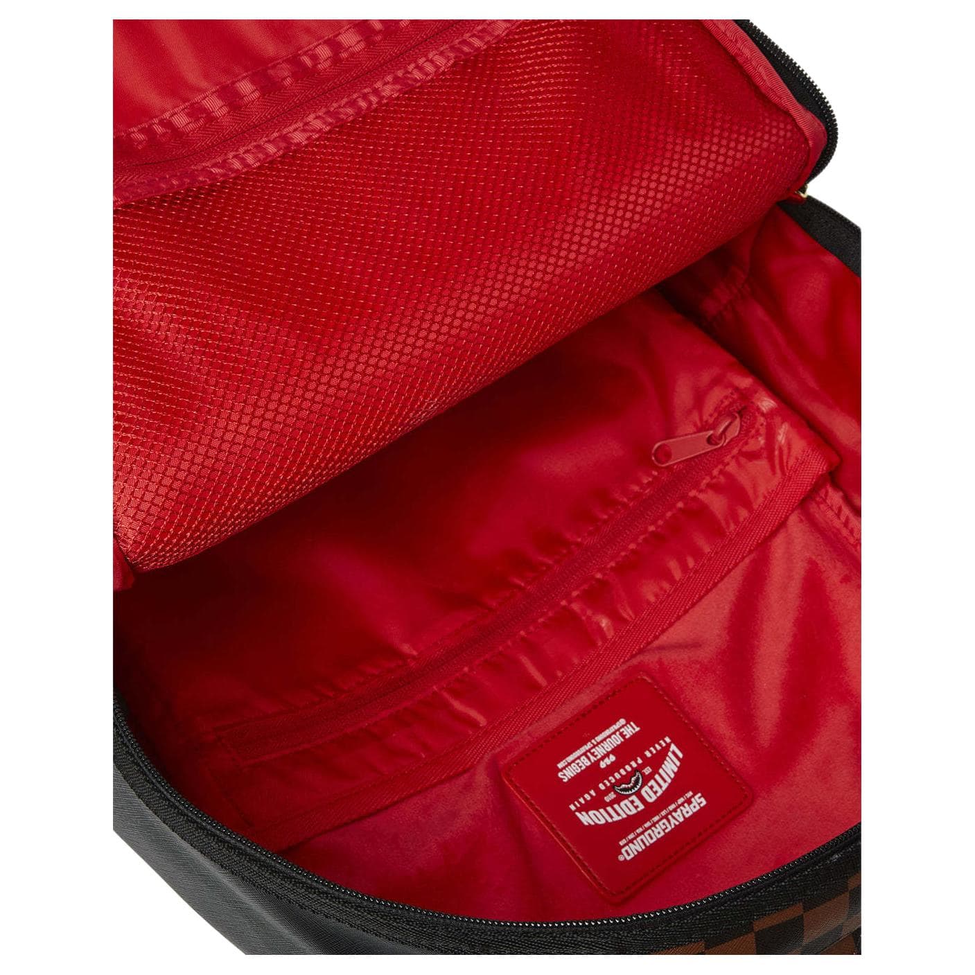 Рюкзак SPRAYGROUND Поливинилхлорид Рюкзак Унисекс Черный и Темно-Коричневый - изображение 8