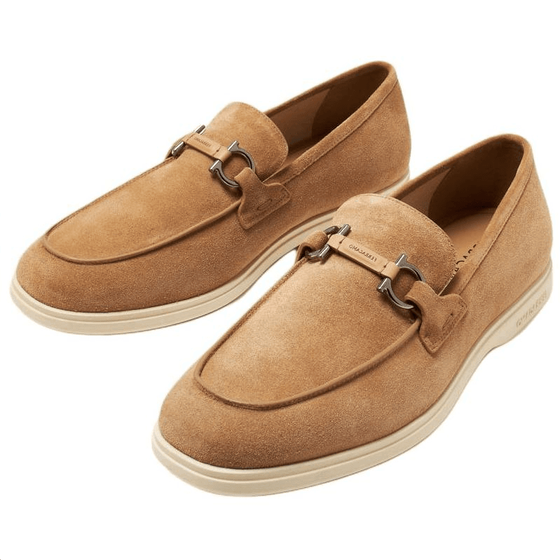 Лоферы FERRAGAMO Cosimo Лоферы Мужские Коричневые - изображение 4