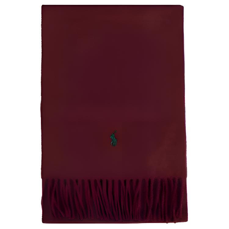 Шарф Шарфы Polo Ralph Lauren Трикотаж Унисекс Цвет Бордовый - изображение 2