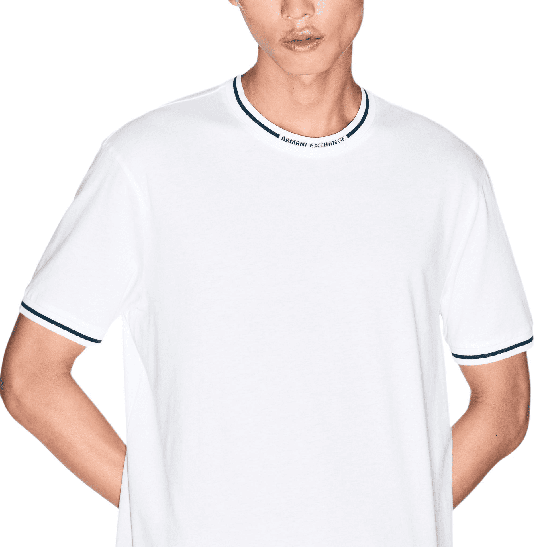 Футболка ARMANI EXCHANGE Футболка Мужской Белый - изображение 4