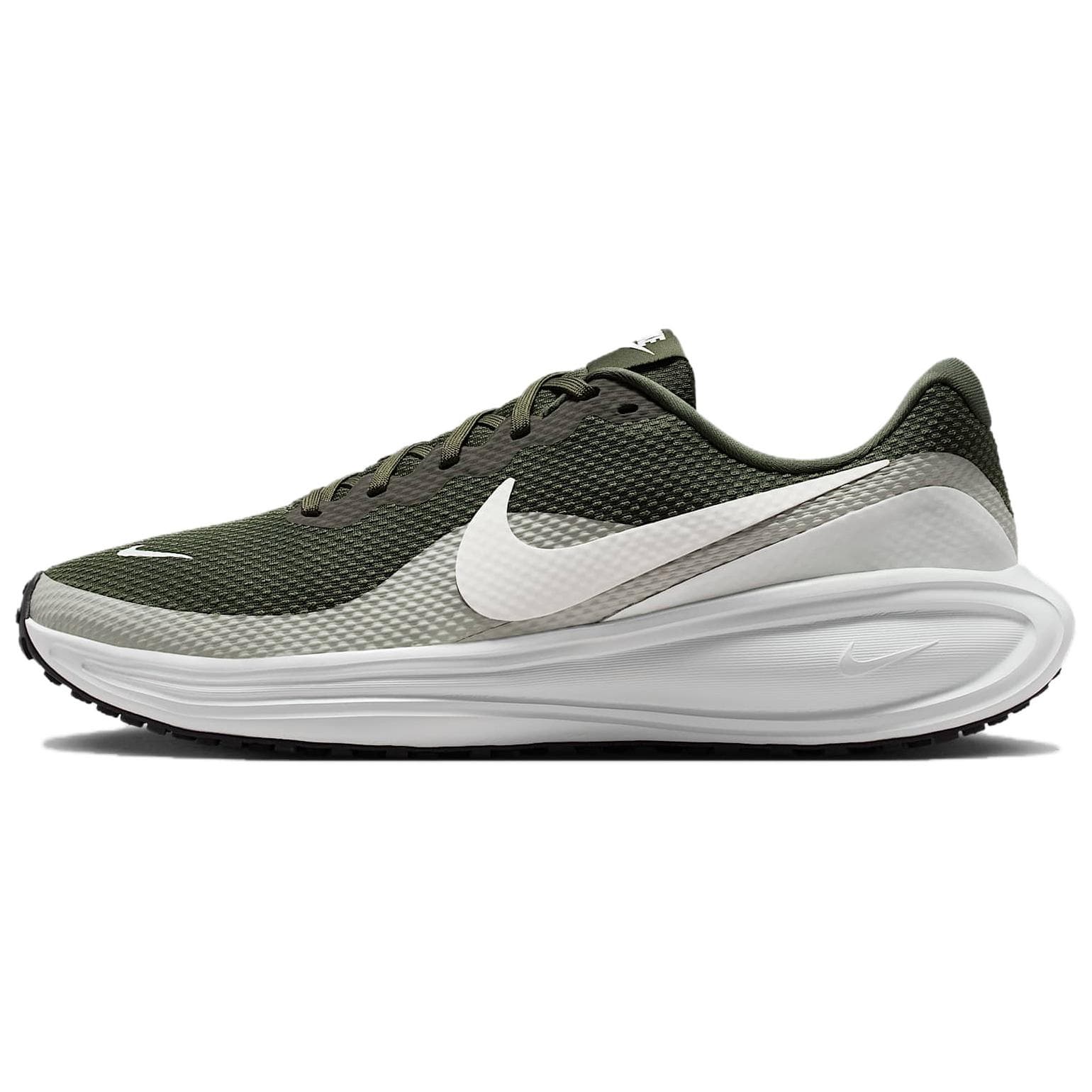 Кроссовки для бега NIKE REVOLUTION 8 Дышащий Low Топ Повседневные кроссовки для бега Мужской Еловый зеленый - изображение 1